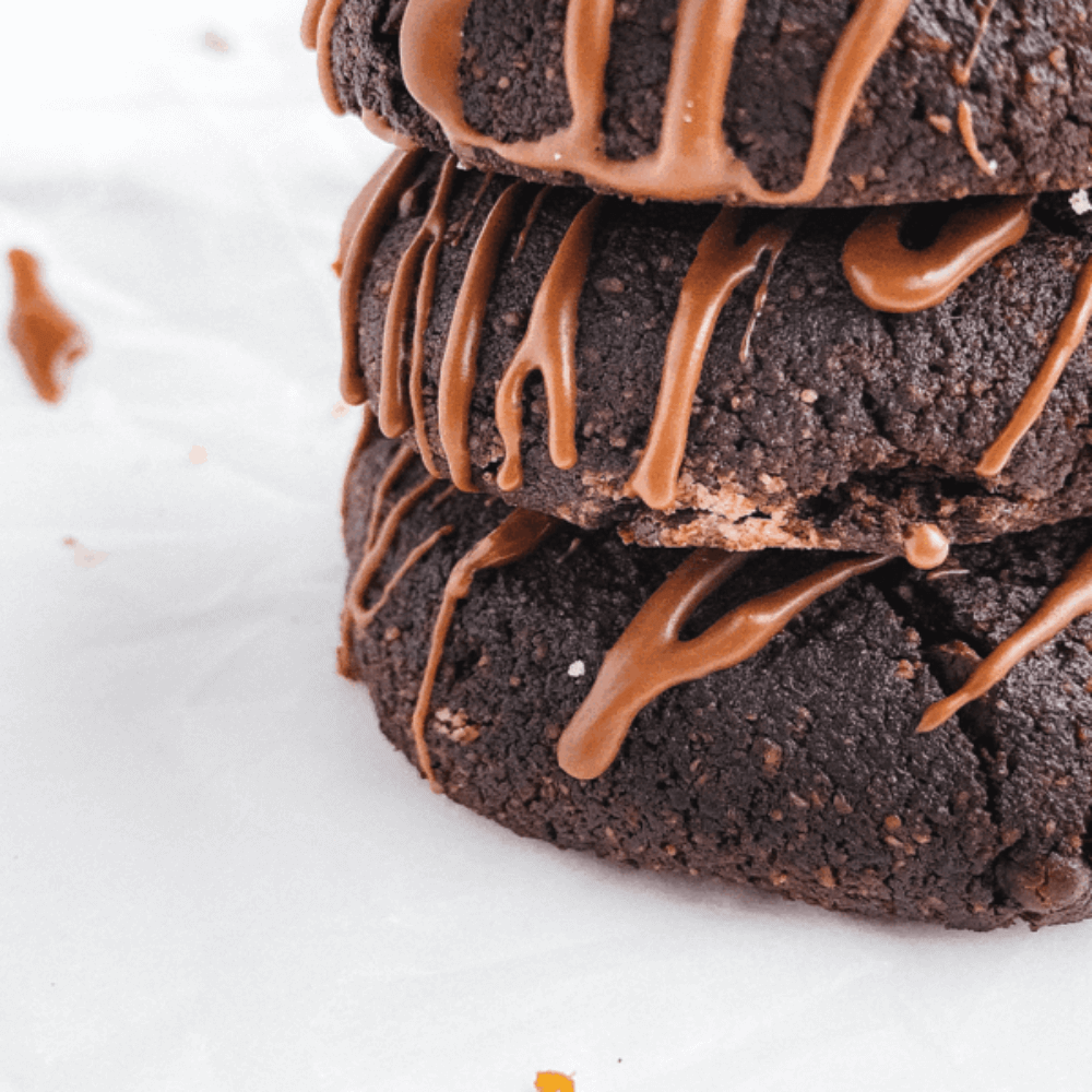 Koolhydraatarme chocolade koekjes met rijke chocoladesmaak