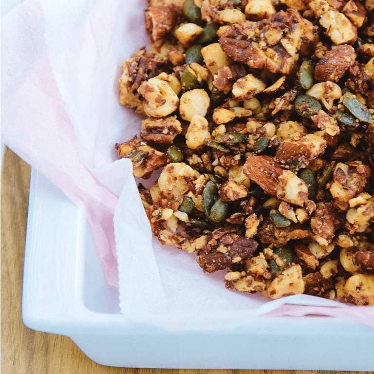 Gezonde granola recept zonder suiker Gezonderecepten.nl
