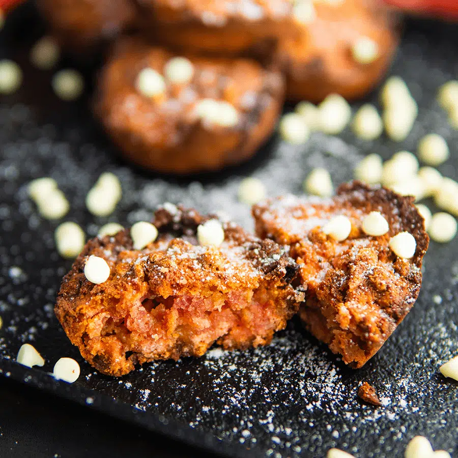 Keto Red velvet cake met chocolade