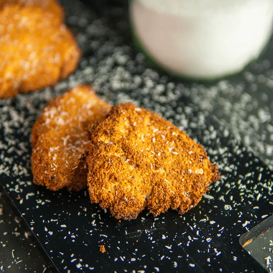 Keto Kokosmakronen met amandelmeel