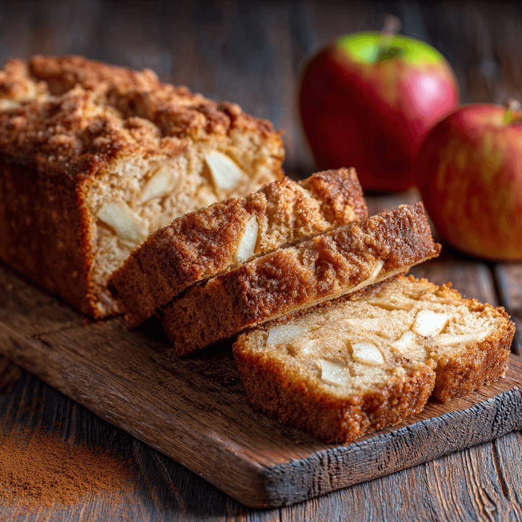 Koolhydraatarm Appel Kaneel Brood