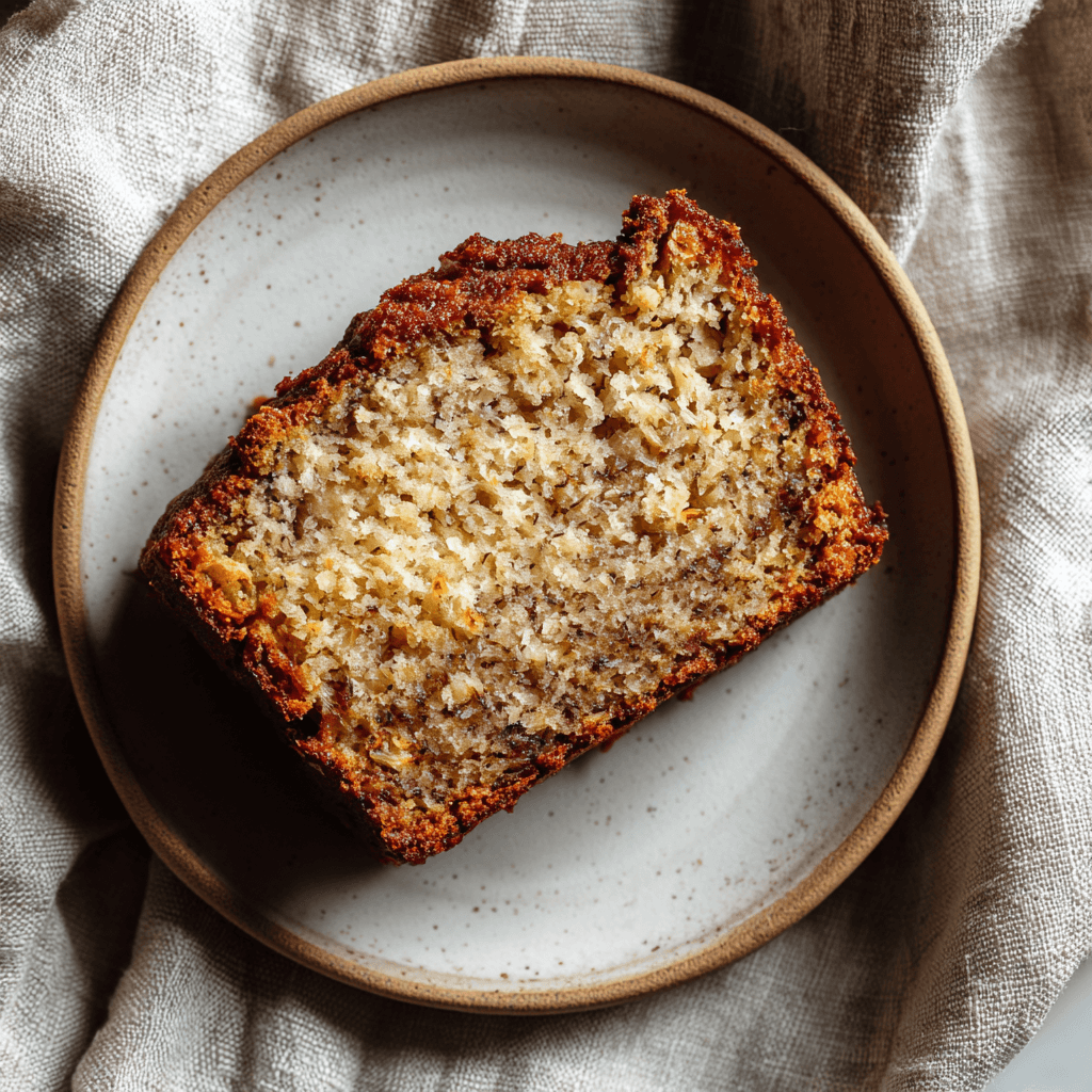 Koolhydraatarm Kokos Bananen Brood