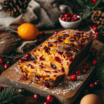 fruitig paleo brood met cranberry en sinaasappel kleurrijke zachte kruim