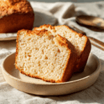 Koolhydraatarm notenvrij kokosmeel brood, perfect voor iedereen die een glutenvrij of notenvrij dieet volgt.