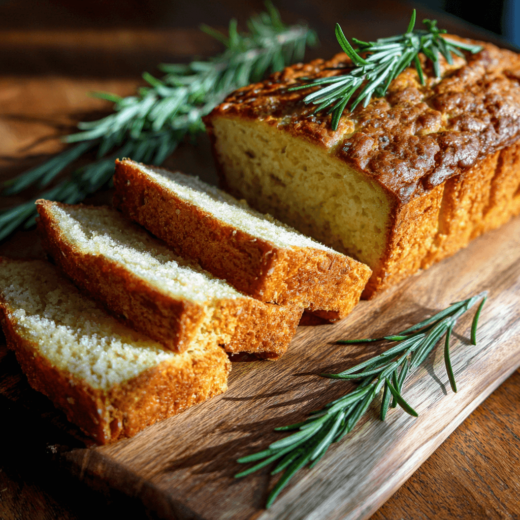 Koolhydraatarm Rozemarijn Zeezout Brood