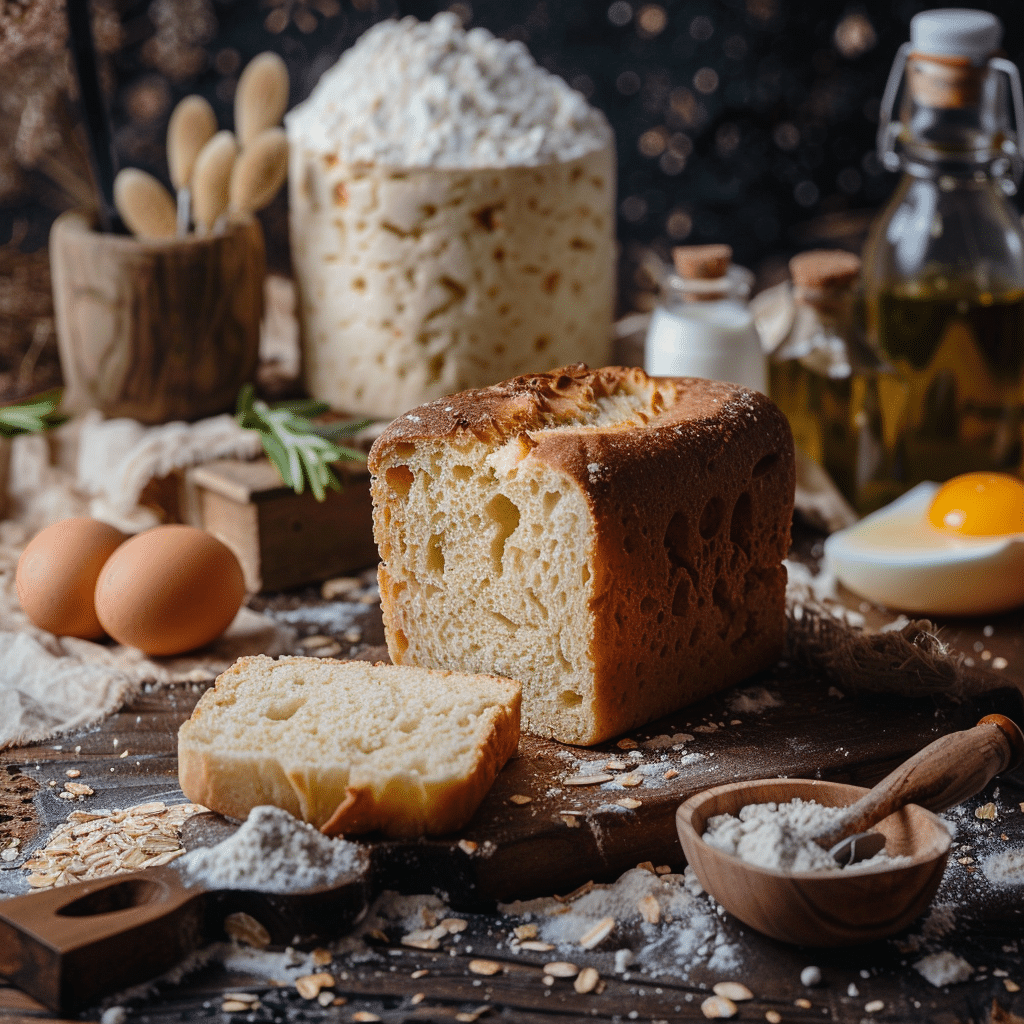 klassiek zacht brood, ideaal voor keto tosti of belegde lunch