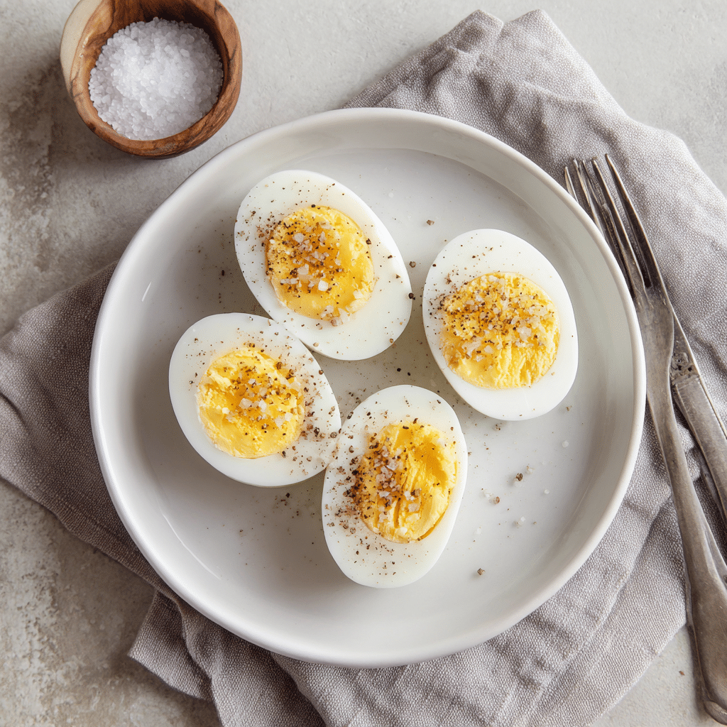 Paleo Gekookte Eieren met Zeezout