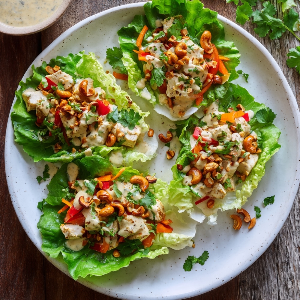 Paleo kipsalade wraps