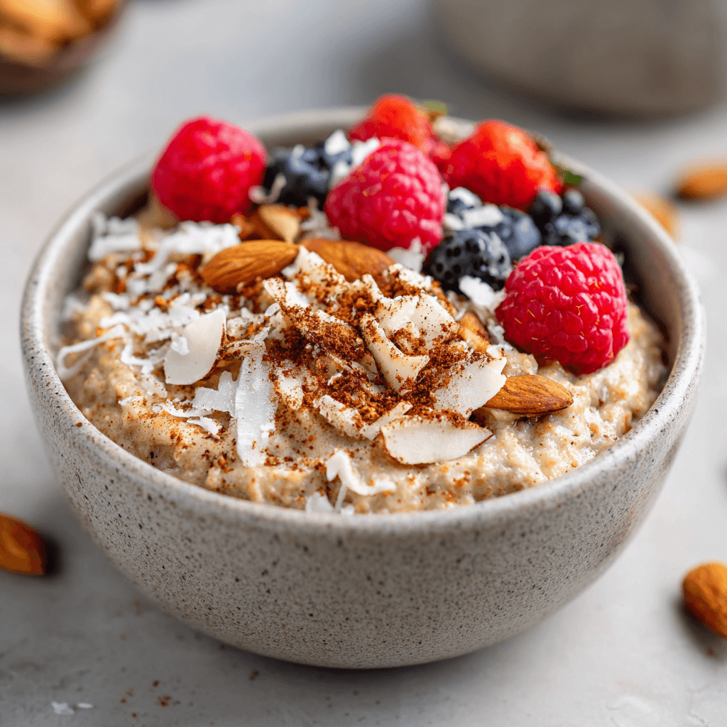 Keto vegan Kokos-Amandel Energiepap