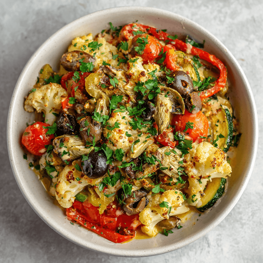 Keto Vegan Mediterrane Koekenpan