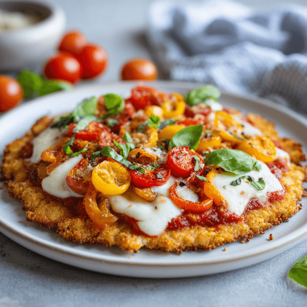 Keto Vegan Bloemkoolpizza