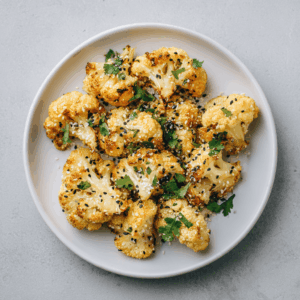 Heerlijke Keto Bloemkool Popcorn met Sesam – knapperige, gezonde snack boordevol smaak en laag in koolhydraten. Perfect als tussendoortje of bij dips zoals guacamole en kokos ranch.