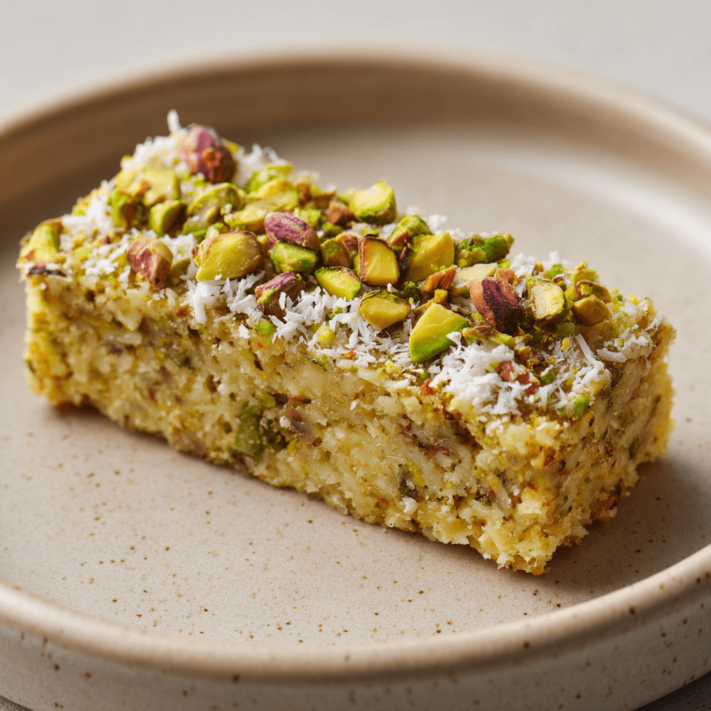 Keto Vegan Kokos Pistache Repen