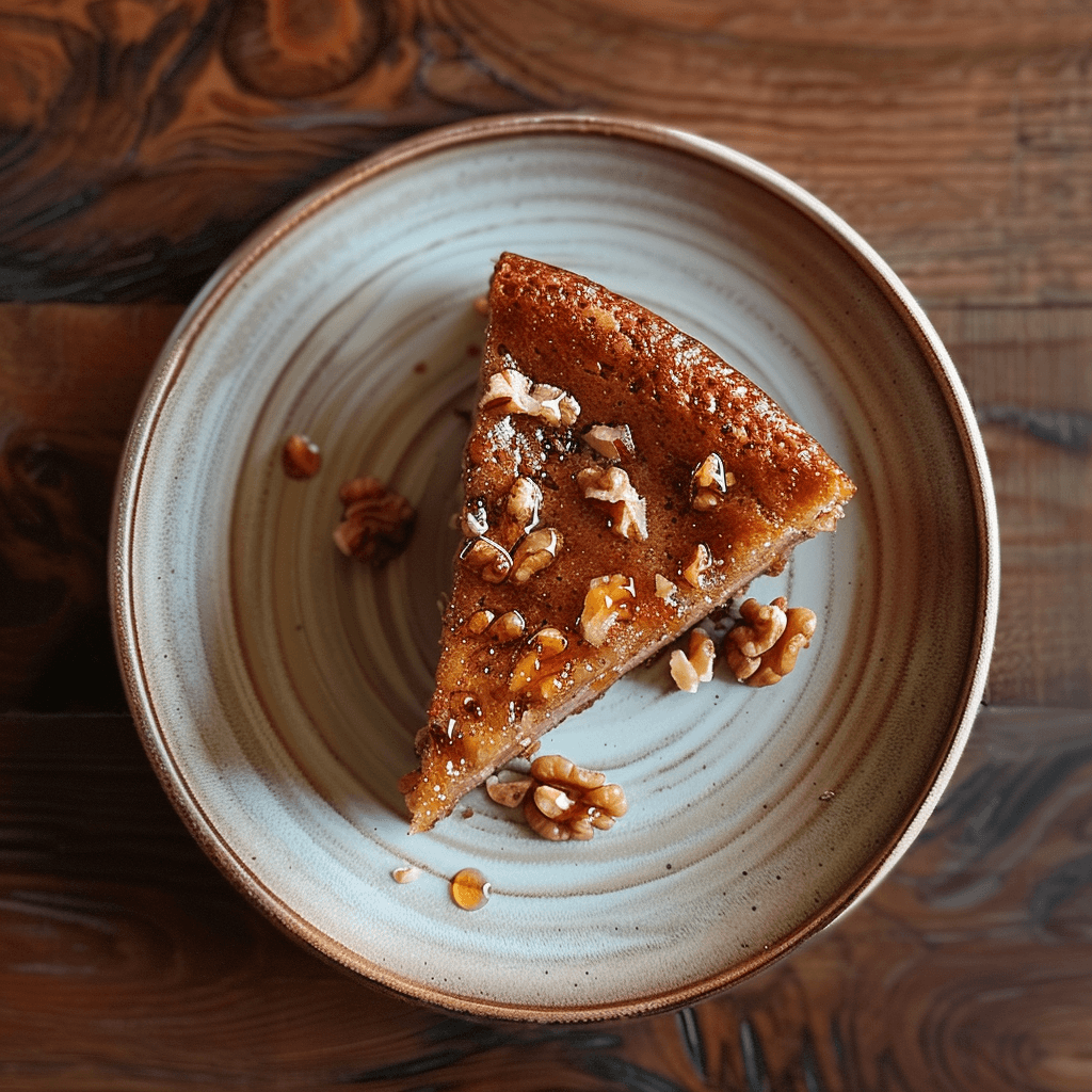 Griekse walnotencake (Karidopita)