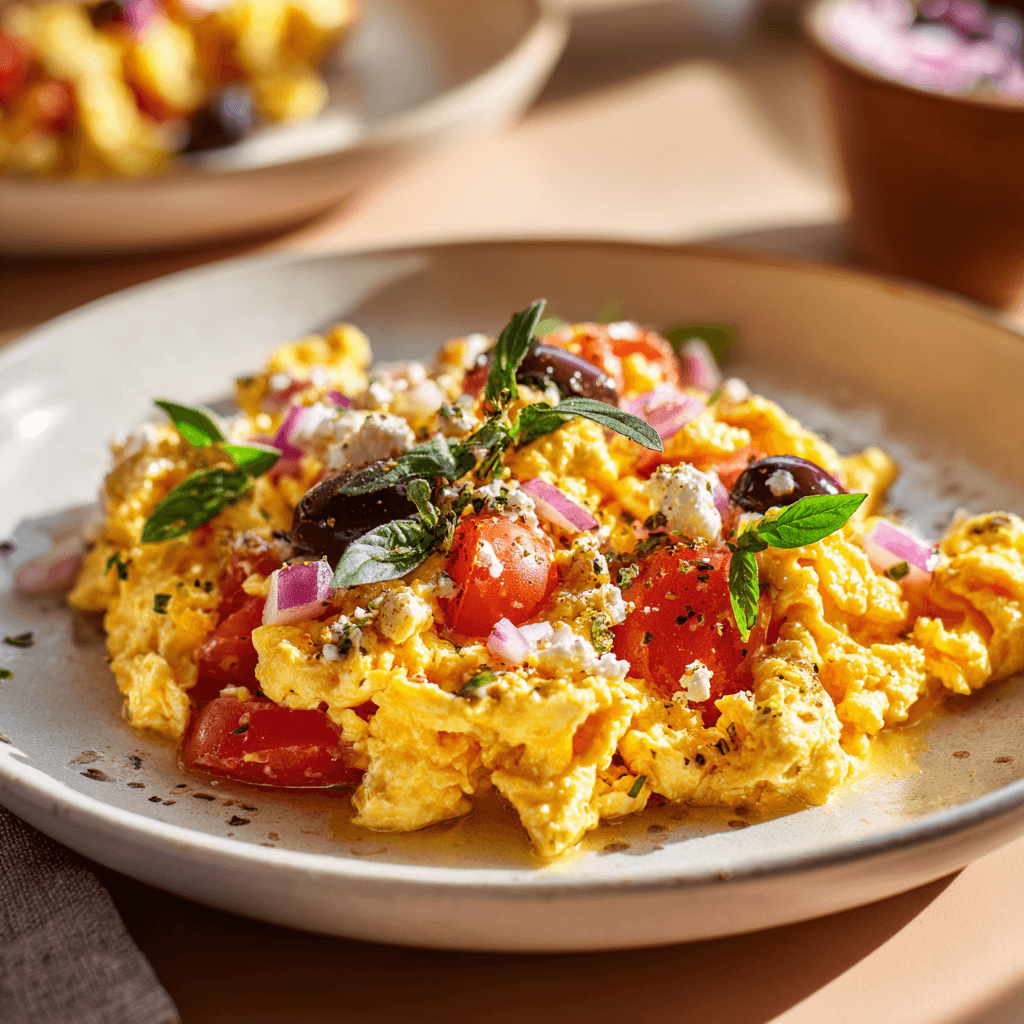 Mediterrane roerei met tomaten