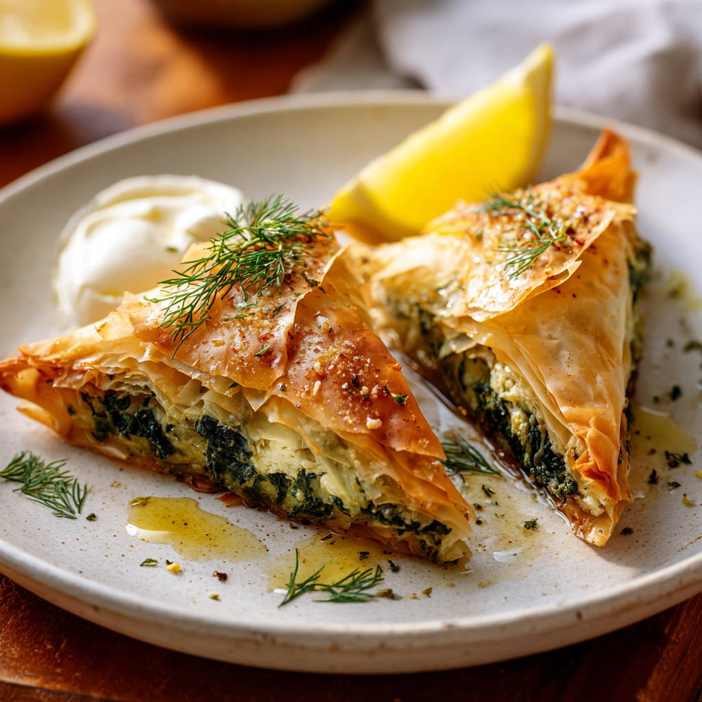 Griekse spinazietaart