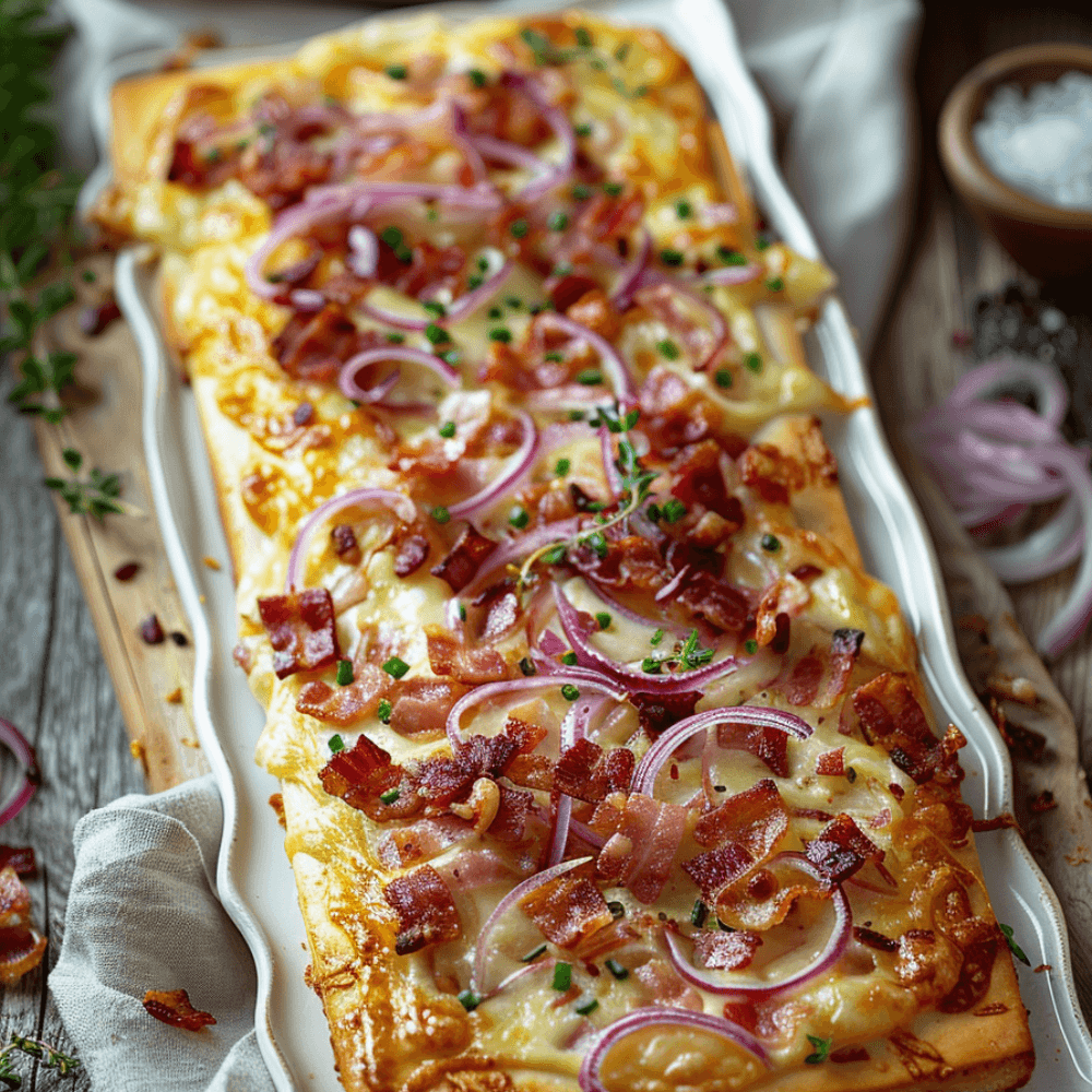 Keto Flammkuchen