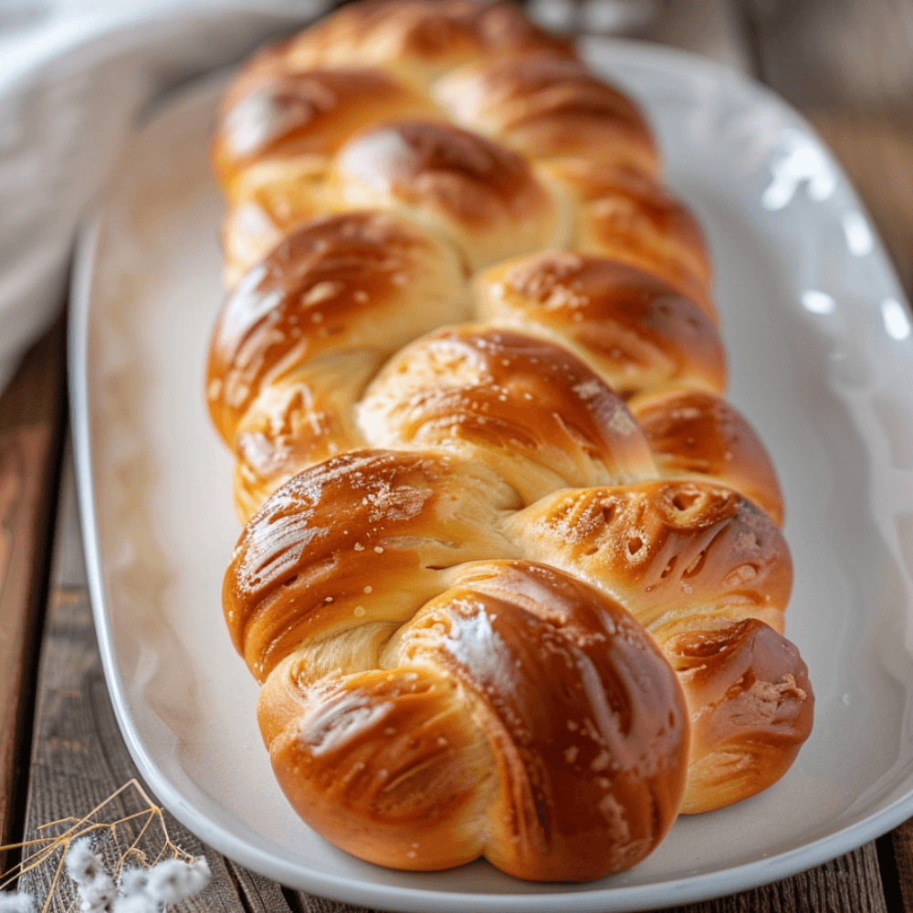 Keto Gevlochten Brioche