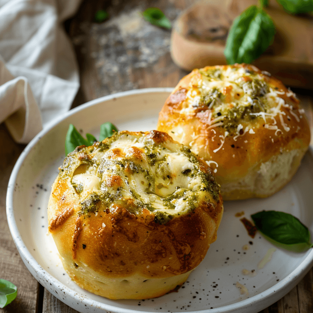 Keto Kip-Pestobroodjes