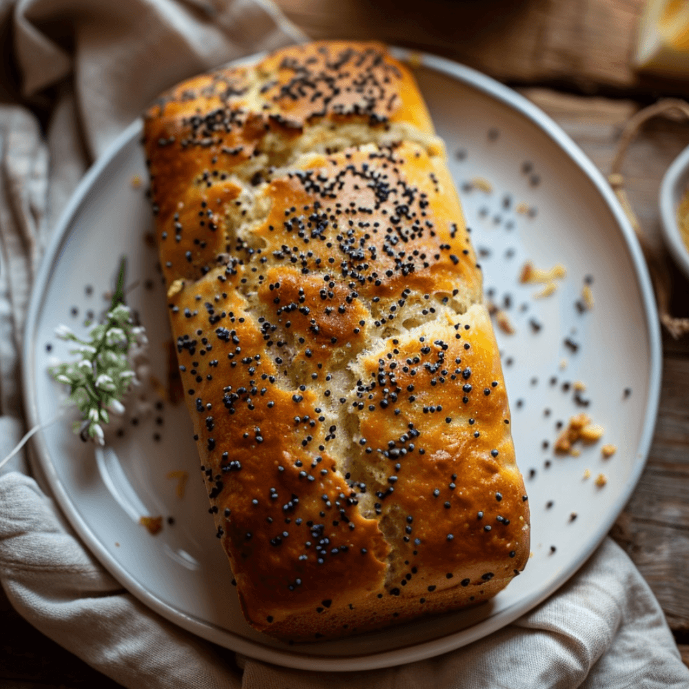 Keto Citroen-maanzaad Brood